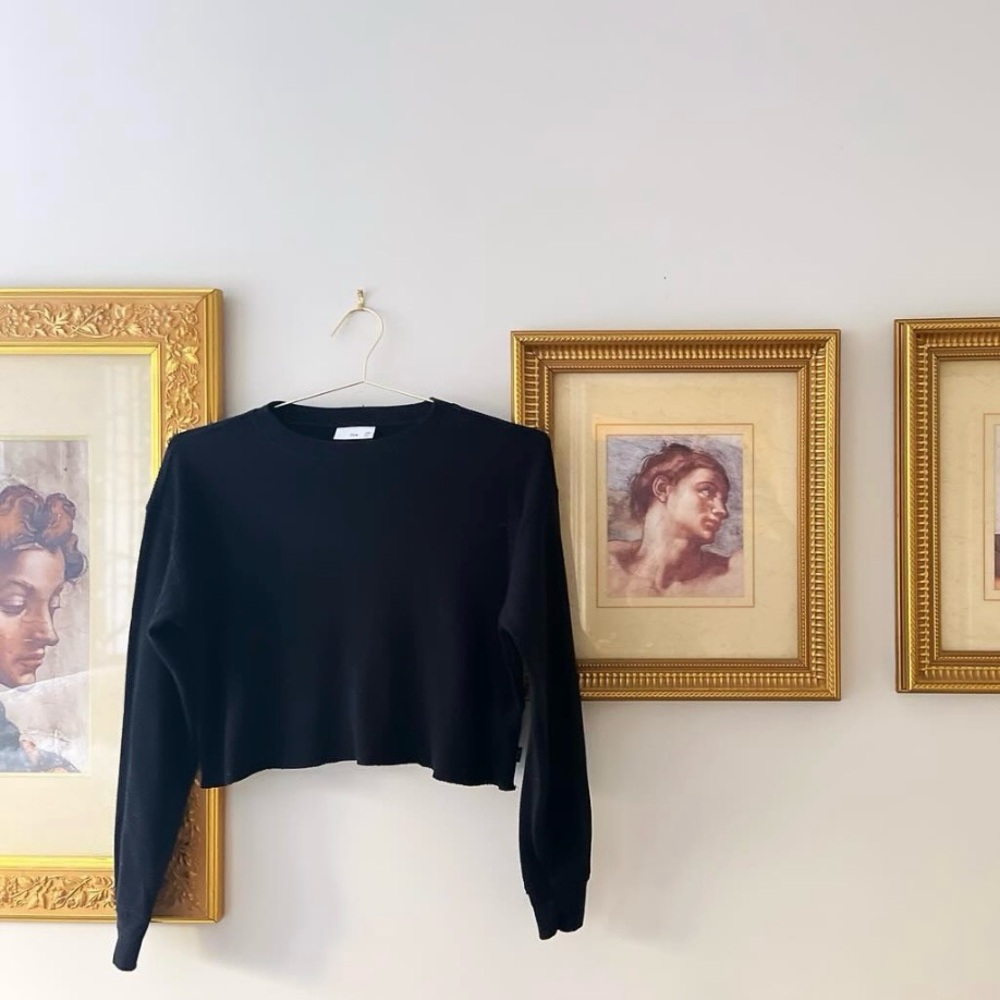 TNA Cropped Sweater